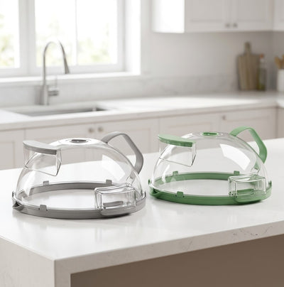 The Mess-Free Splatter Guard & Steamer