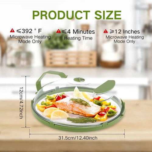 The Mess-Free Splatter Guard & Steamer