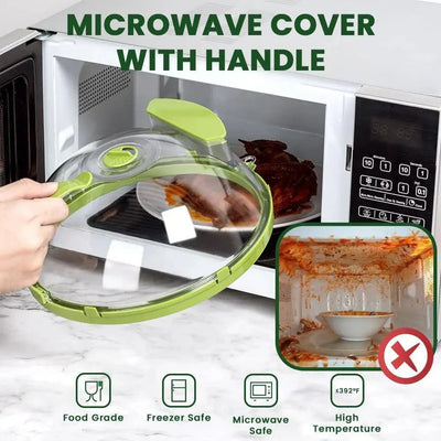 The Mess-Free Splatter Guard & Steamer
