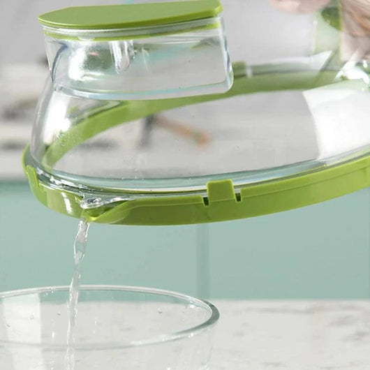The Mess-Free Splatter Guard & Steamer