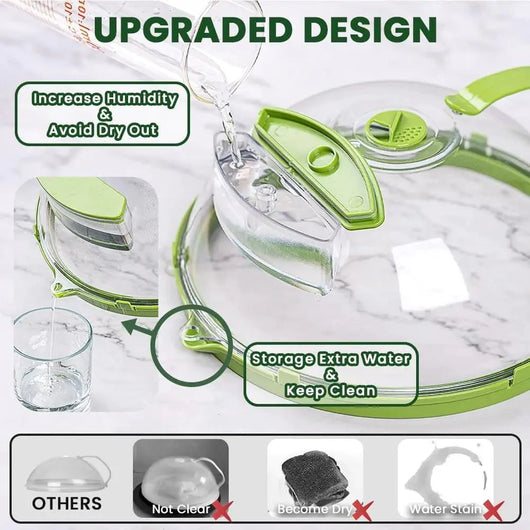 The Mess-Free Splatter Guard & Steamer
