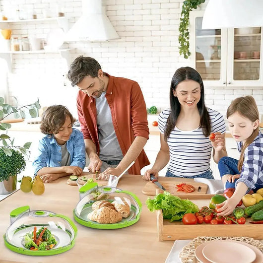 The Mess-Free Splatter Guard & Steamer